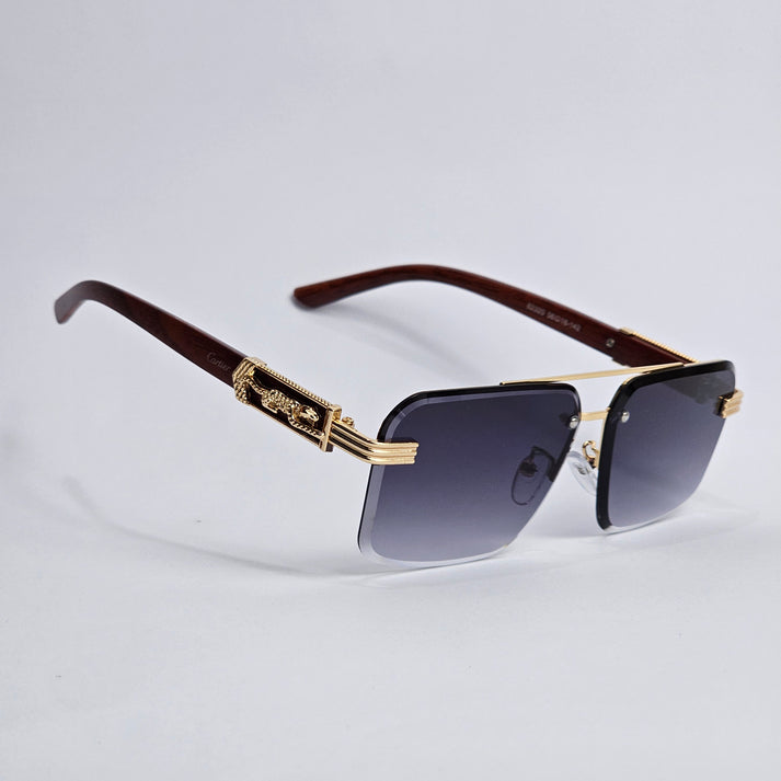 Cartier Rimless PANTHER  - Gold/Black